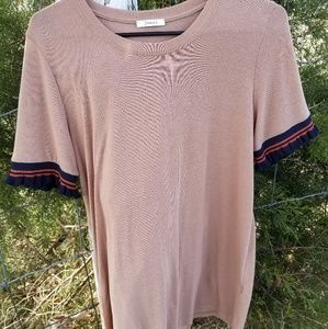Tan boutique shirt
